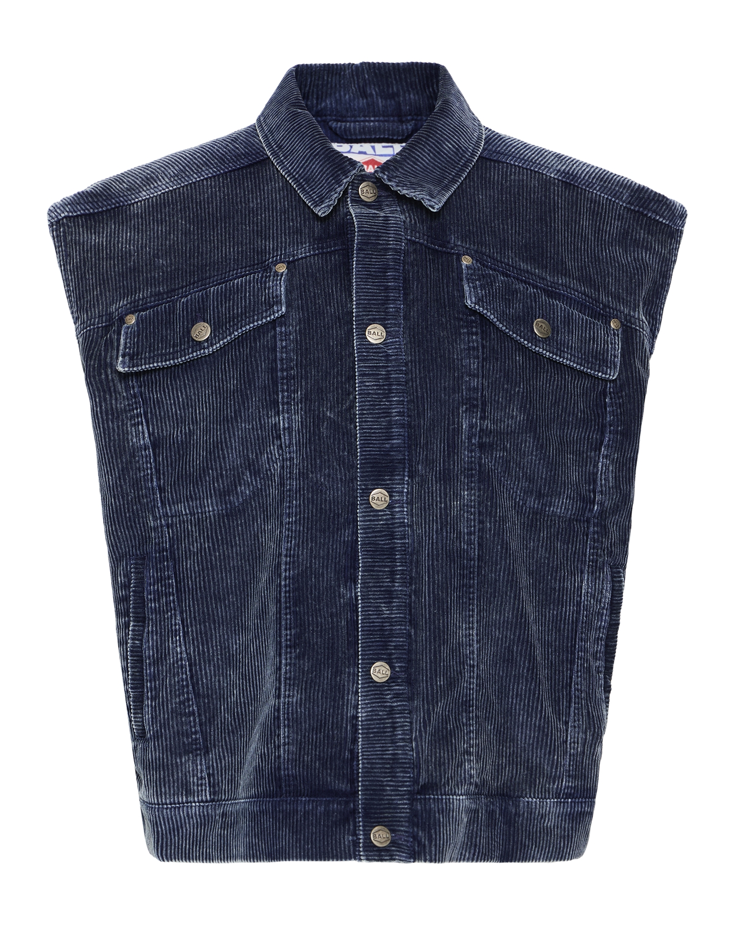 Ball Original - BACorbin Corduroy Vest - Sky Captain